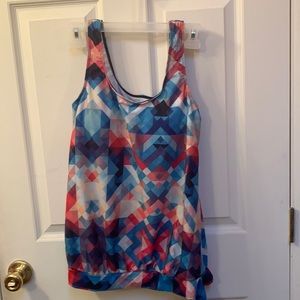 NEW Large Pretty Colorful Swim set with Stylish Top